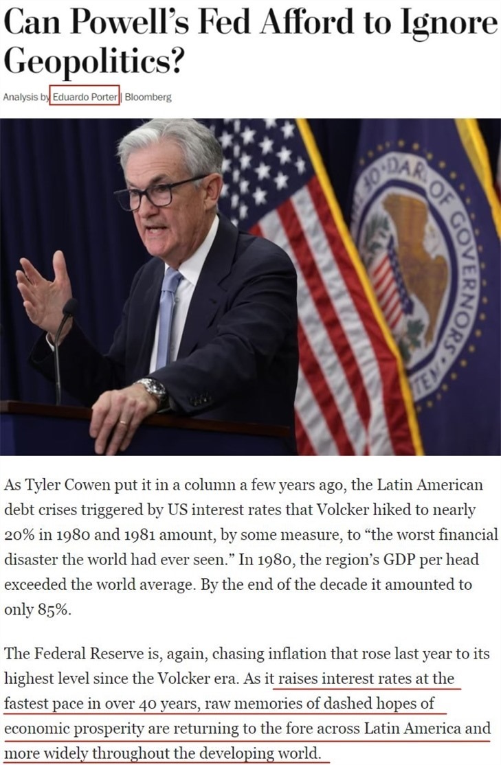 十次加息，美國(guó)如何傷害了世界