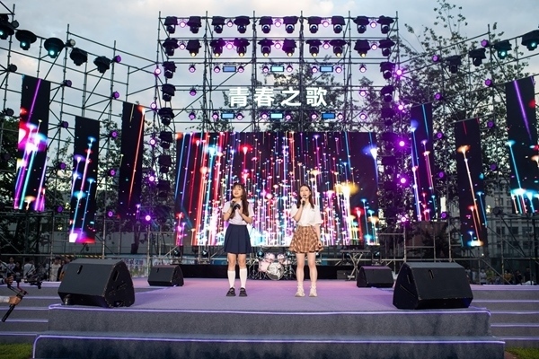 歌會(huì)現(xiàn)場(chǎng)。人民網(wǎng)記者 翁奇羽攝