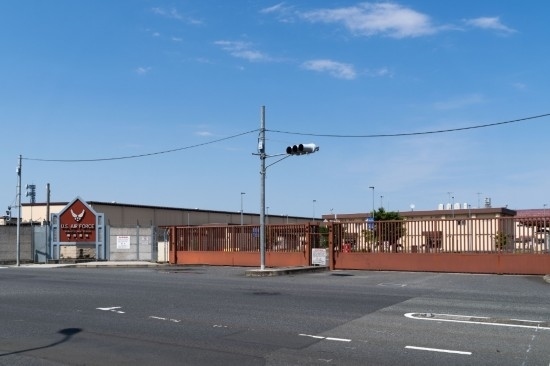  這是2022年6月19日在日本東京拍攝的美軍橫田基地資料照片。新華社記者張笑宇攝