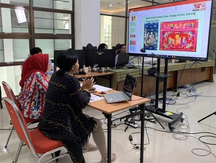 活動現(xiàn)場。供圖：印尼三一一大學(xué)孔子學(xué)院