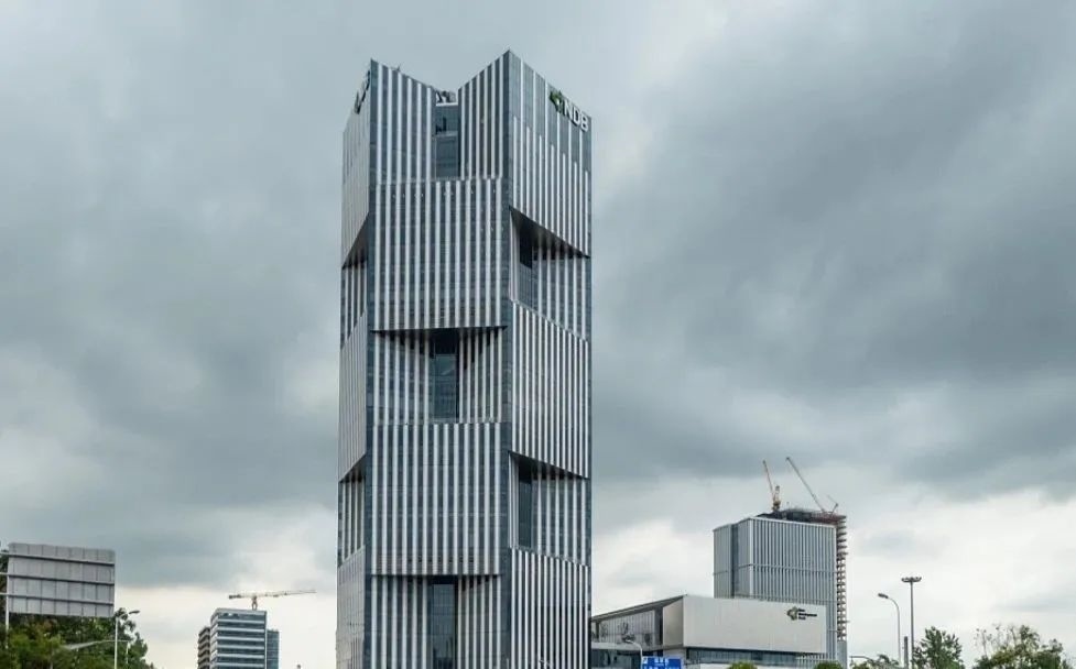 上海浦東新區(qū)，金磚國(guó)家新開發(fā)銀行總部大樓。