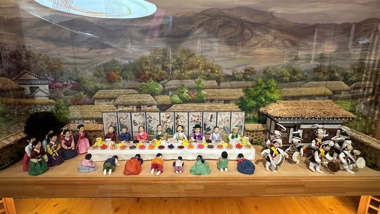 朝鮮族花甲禮展示。人民網(wǎng)記者 金洪花攝