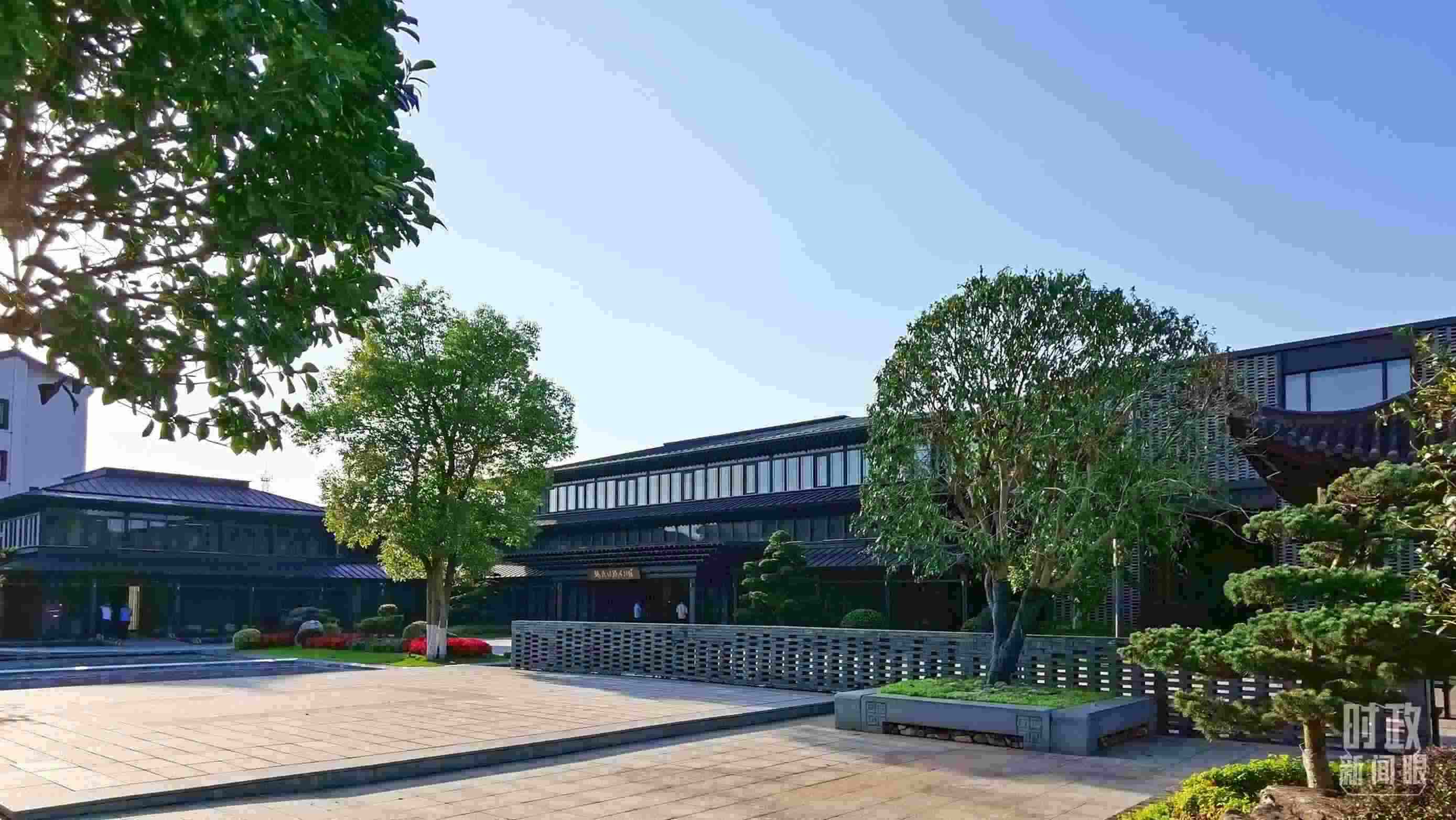 △楓橋經(jīng)驗(yàn)陳列館。（總臺(tái)央視記者陳漢章拍攝）