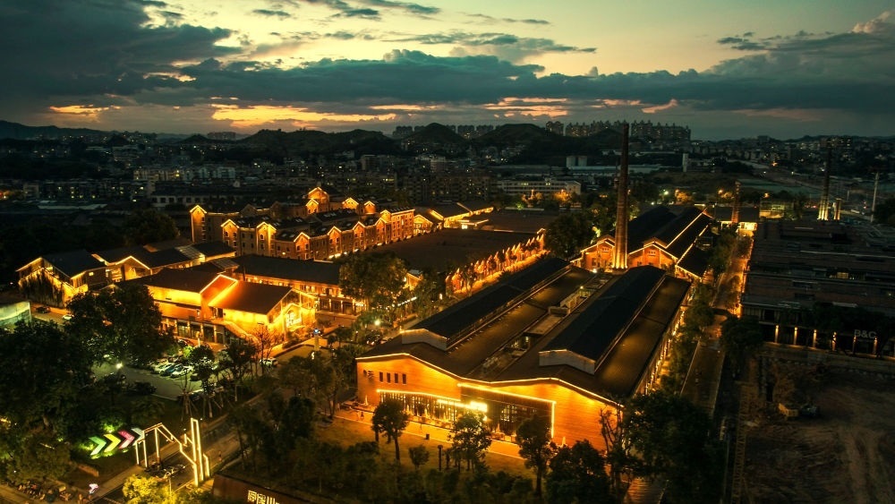 ↑ 景德鎮(zhèn)文創(chuàng)街區(qū)。