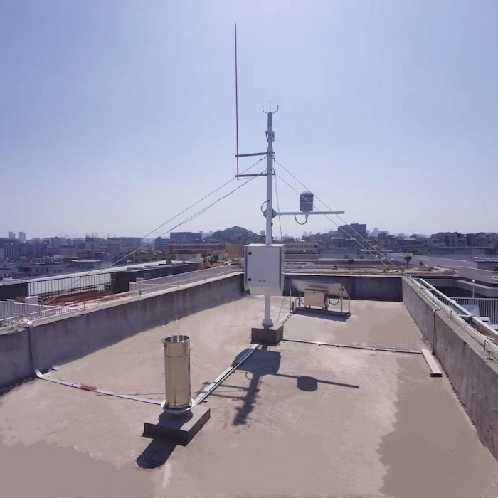 龍華區(qū)社區(qū)多要素自動(dòng)氣象觀(guān)測(cè)站。龍華區(qū)應(yīng)急管理局供圖