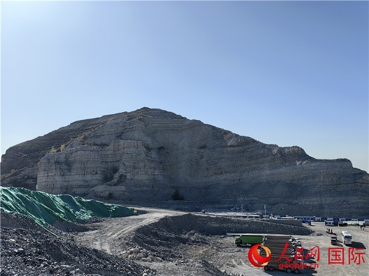 薊州礦山生態(tài)修復(fù)項目。人民網(wǎng)記者 符園園攝