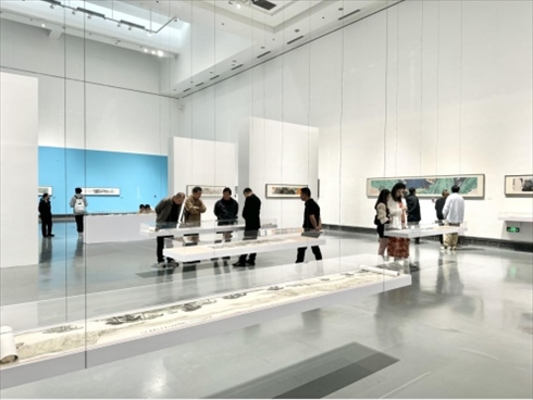 畫展現(xiàn)場(chǎng)。主辦方供圖