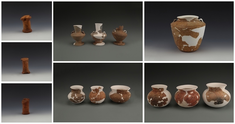 龜山遺址出土陶器。國(guó)家文物局供圖