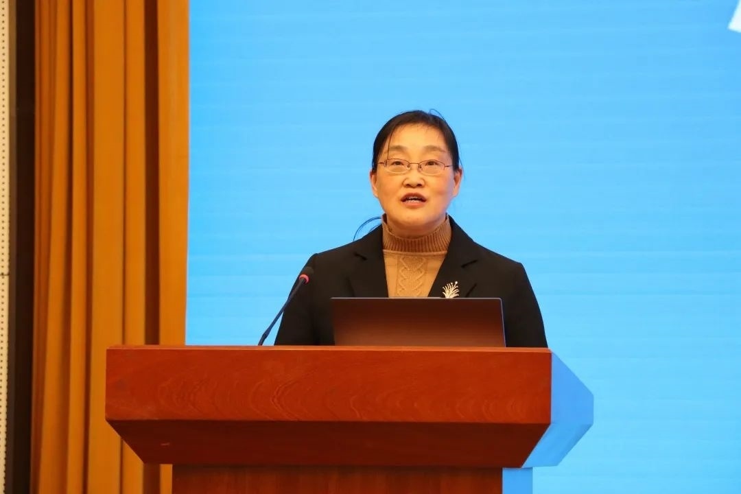 浙江省社會(huì)科學(xué)界聯(lián)合會(huì)黨組成員、秘書(shū)長(zhǎng)劉東致辭。主辦方供圖