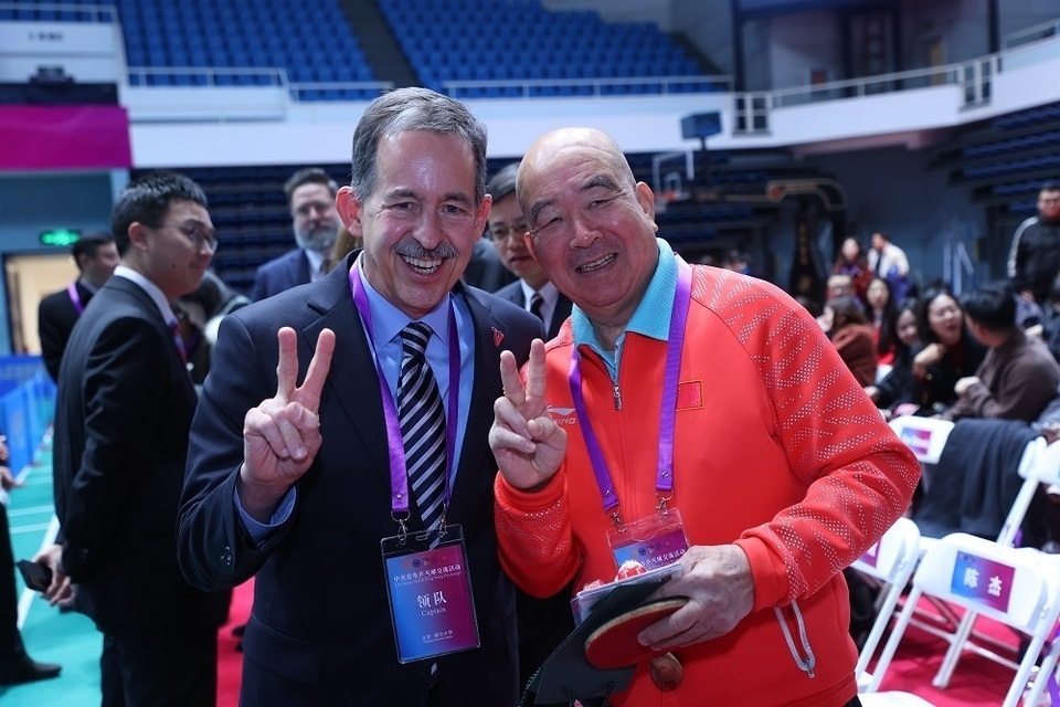 資訊有故事︱美國(guó)弗吉尼亞大學(xué)乒乓球代表團(tuán)訪華:重走乒乓路 一起向未來(lái)