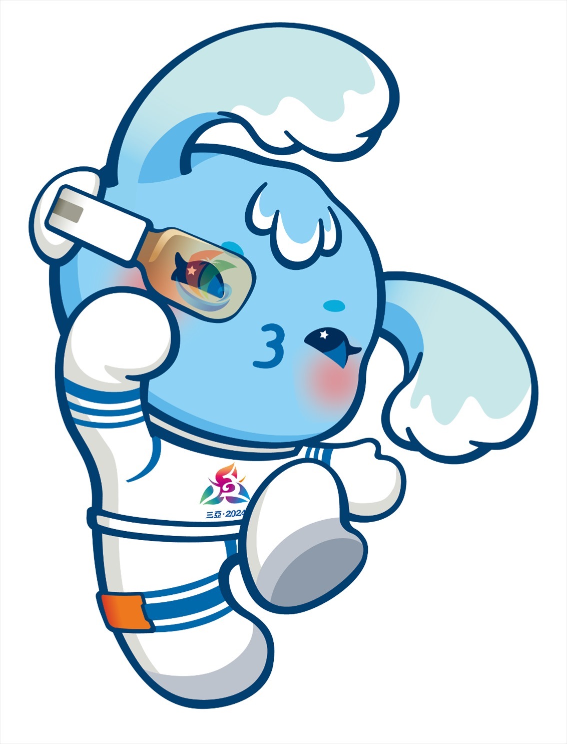 第十二屆全國(guó)少數(shù)民族傳統(tǒng)體育運(yùn)動(dòng)會(huì)吉祥物“吉貝”。第十二屆全國(guó)少數(shù)民族傳統(tǒng)體育運(yùn)動(dòng)會(huì)組委會(huì)供圖