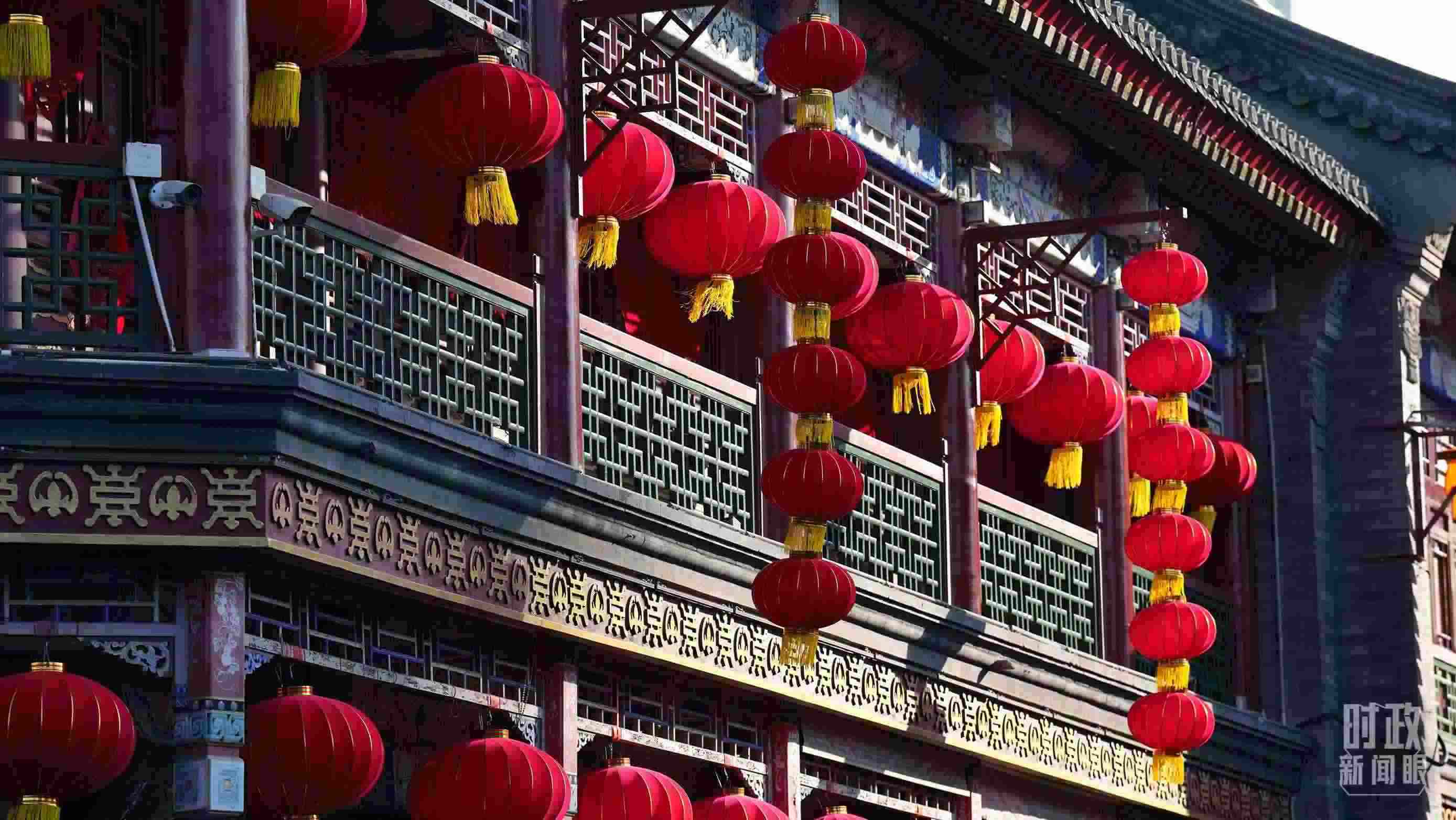 △天津古文化街。（總臺國廣記者李晉拍攝）