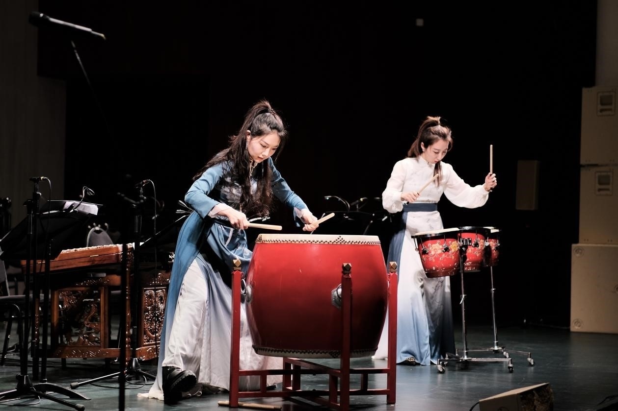 2024“歡樂春節(jié)”新春民族音樂會演出現(xiàn)場。于子恒攝