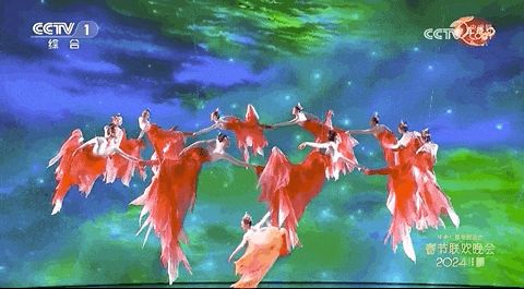 總臺(tái)龍年春晚舞蹈《錦鯉》