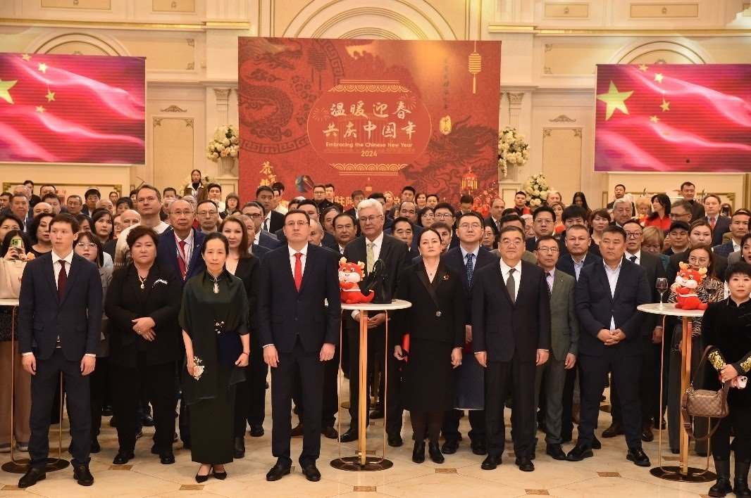 活動現(xiàn)場。中國駐阿拉木圖總領(lǐng)館供圖