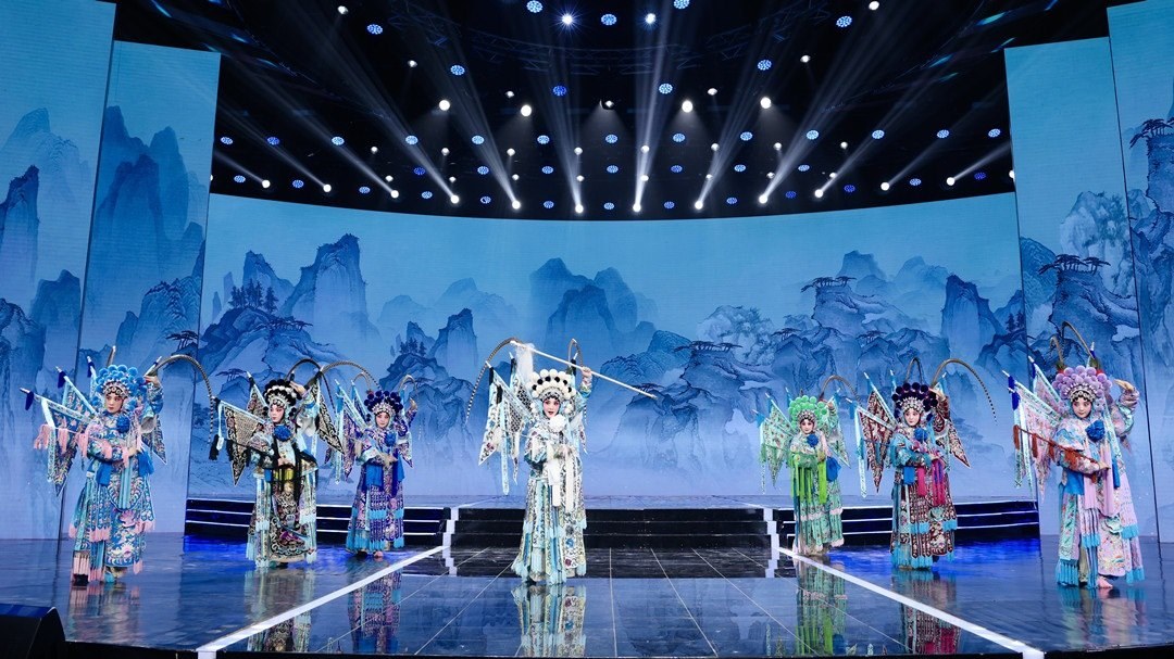 圖：秦腔戲曲《楊門女將》 表演者：惠敏莉、趙璐璐等