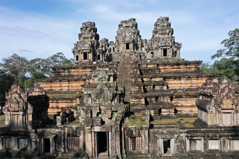 吳哥古跡內(nèi)的茶膠寺。中國文化遺產(chǎn)研究院 袁濛茜供圖