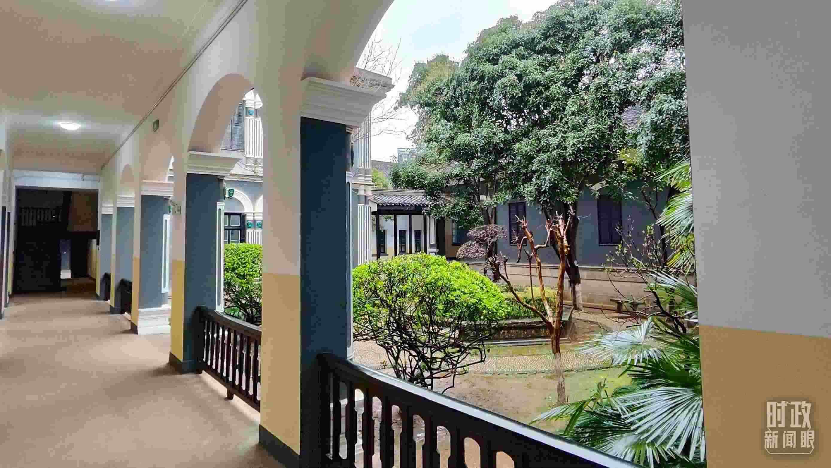 △湖南第一師范學(xué)院（城南書院校區(qū)）。（總臺央視記者覃思、郭曉龍拍攝）