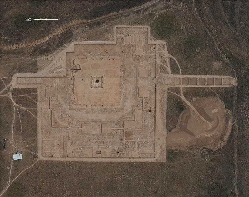 四角坪遺址平面圖。中國文物報社供圖