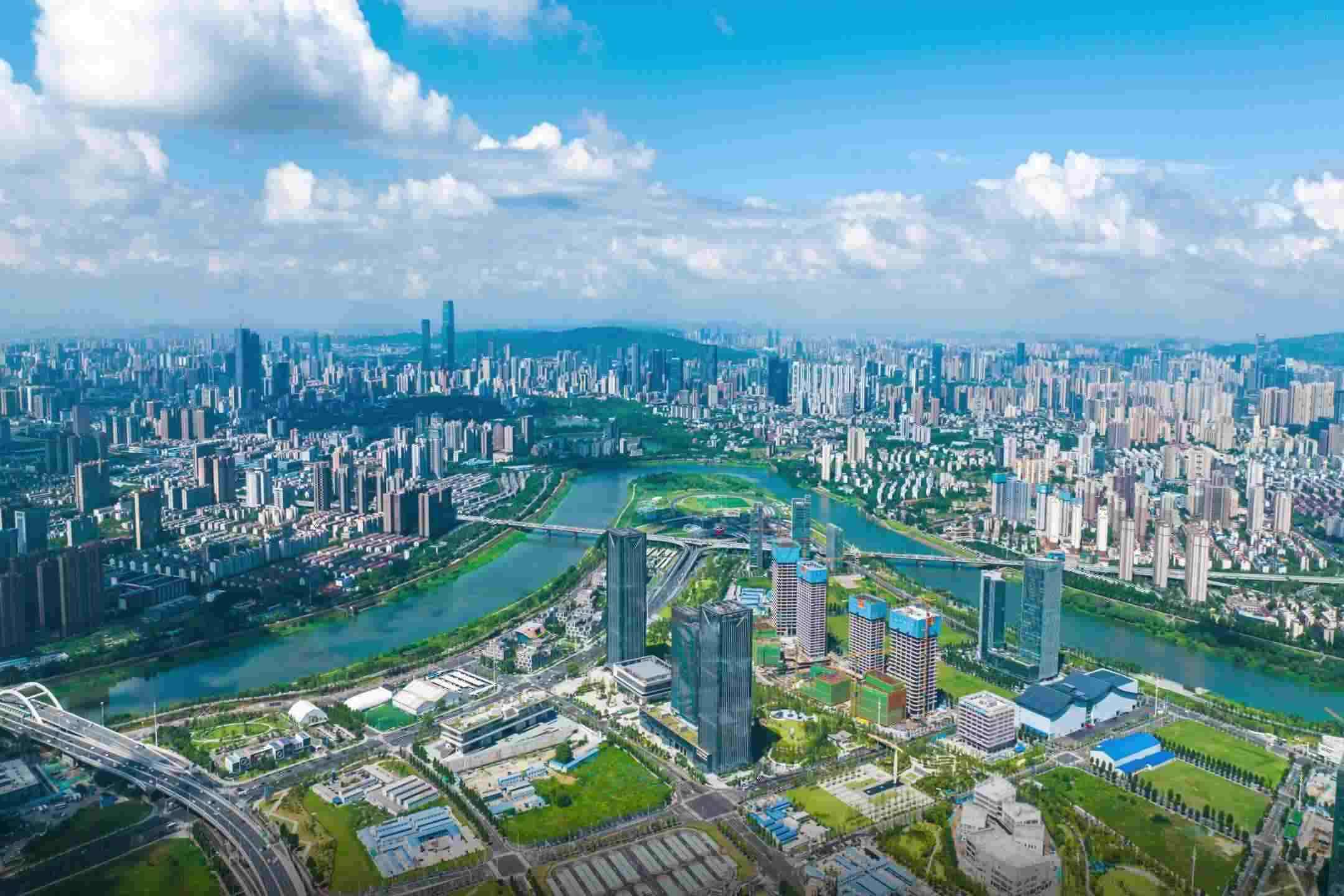 △ 圖為湖南馬欄山視頻文創(chuàng)產(chǎn)業(yè)園。