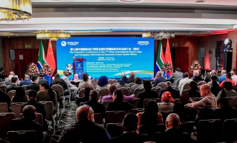 現(xiàn)場(chǎng)照片。（圖片來源：中國(guó)國(guó)際進(jìn)口博覽會(huì)官微）