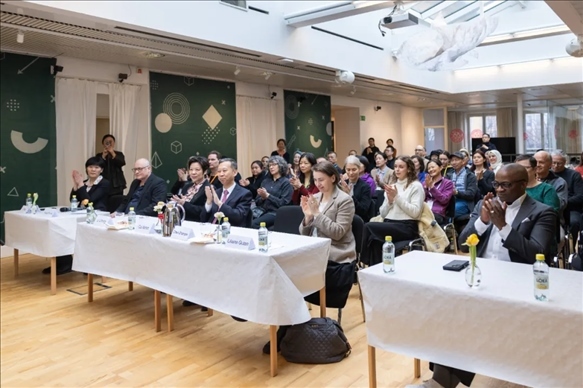 活動現(xiàn)場。中國駐瑞典大使館供圖