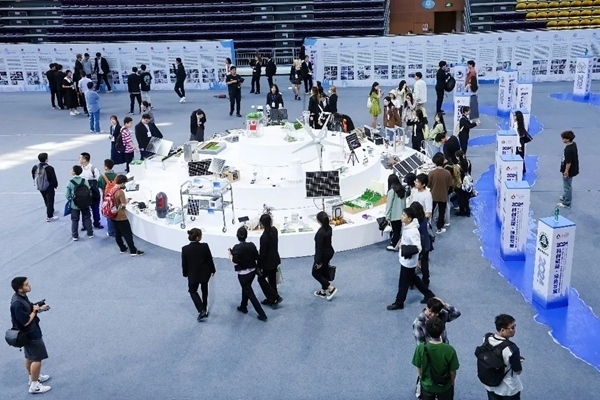 入圍決賽作品成果展。北京建筑大學(xué)供圖