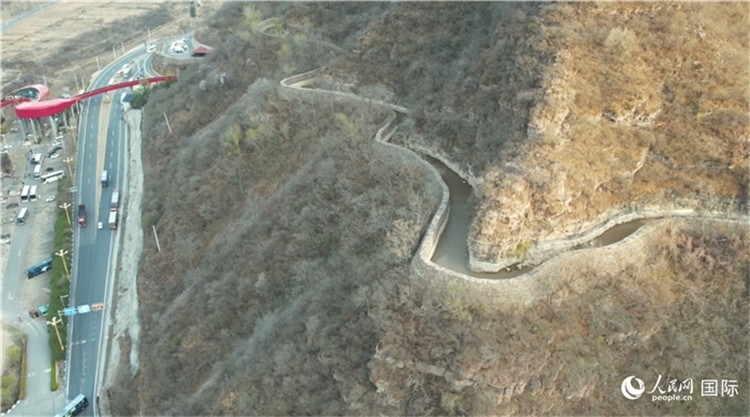 紅旗渠。人民網(wǎng)記者 劉寧攝