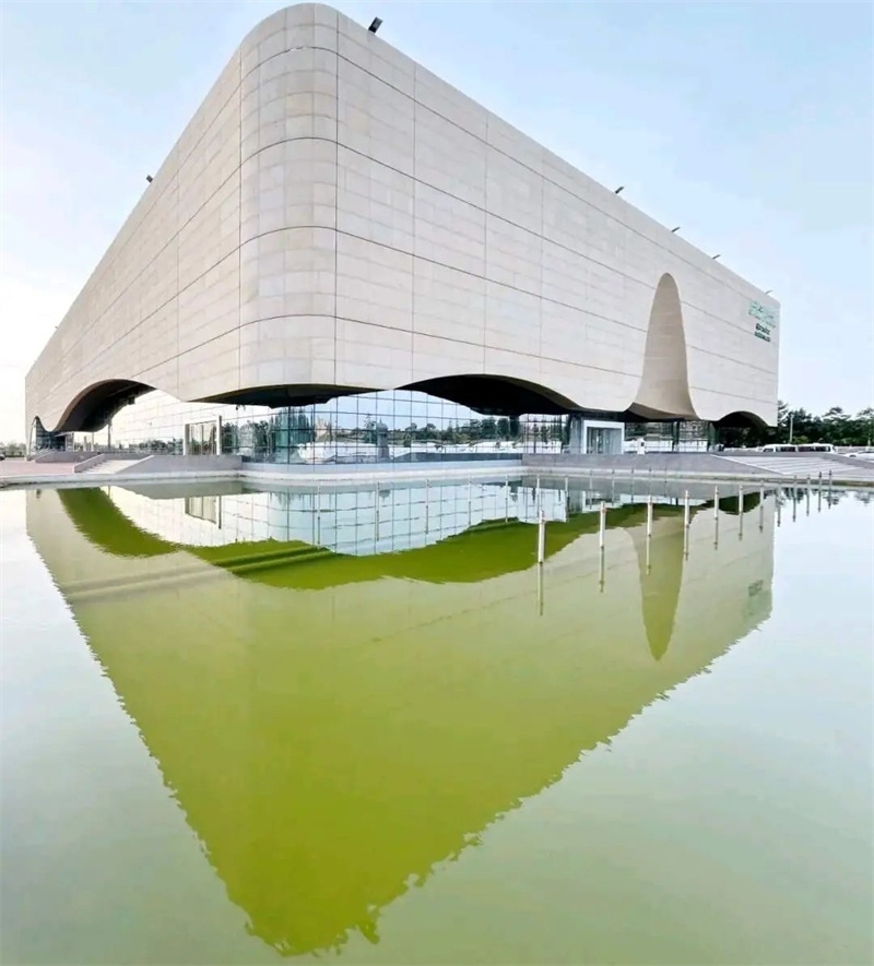 中國(guó)政府援建阿爾及爾歌劇院。大使館供圖