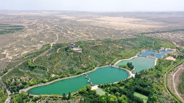 △2023年6月7日，寧夏靈武市白芨灘國家級(jí)自然保護(hù)區(qū)。