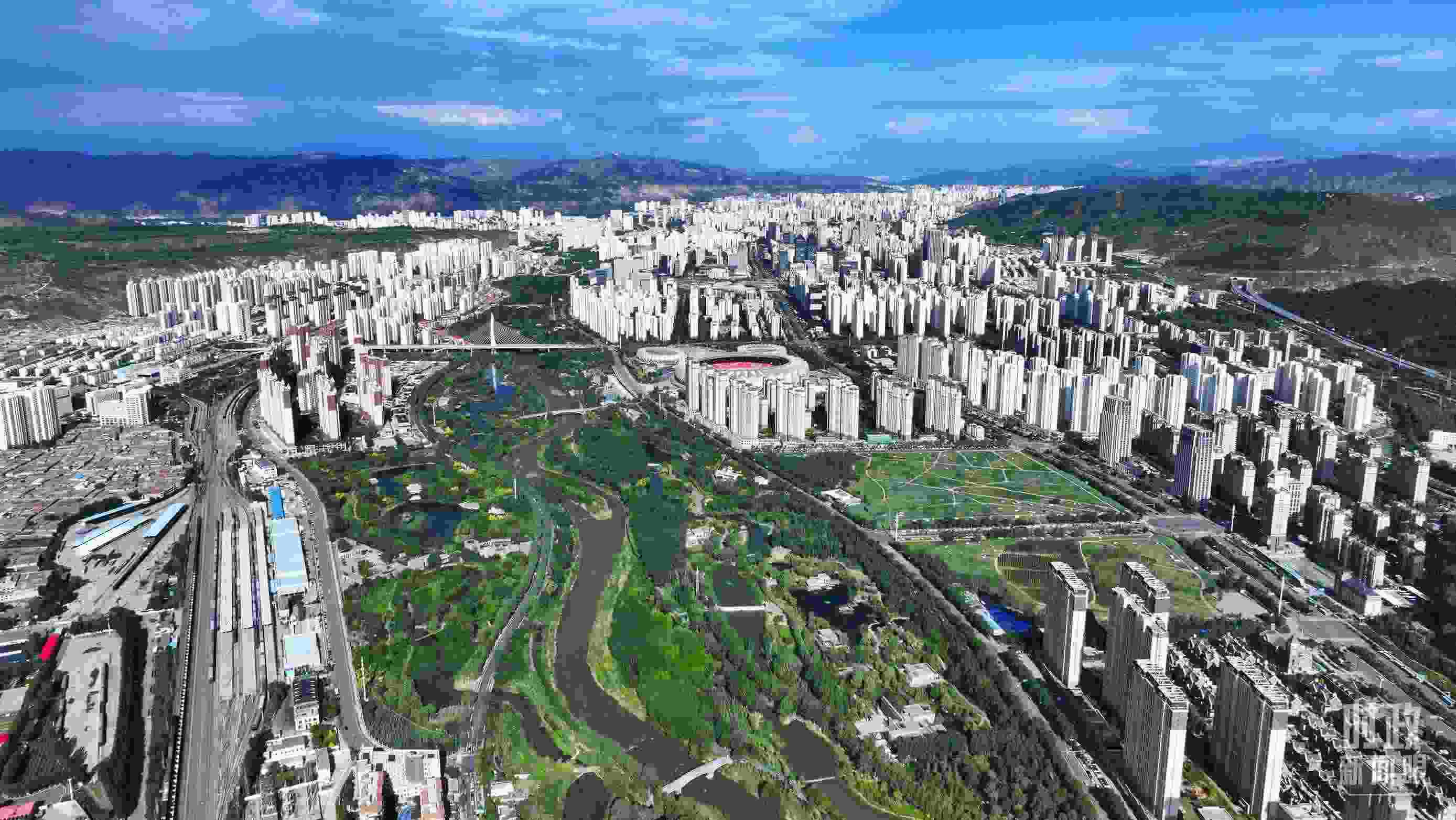 △青海西寧。（總臺央視記者范凱拍攝）