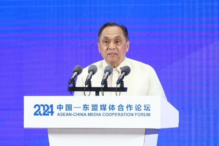 吉米致辭。中國(guó)外文局供圖