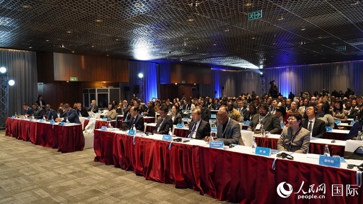 6月26日，北京—南非經貿合作推介洽談會在約翰內斯堡成功舉辦。人民網(wǎng) 劉暢攝