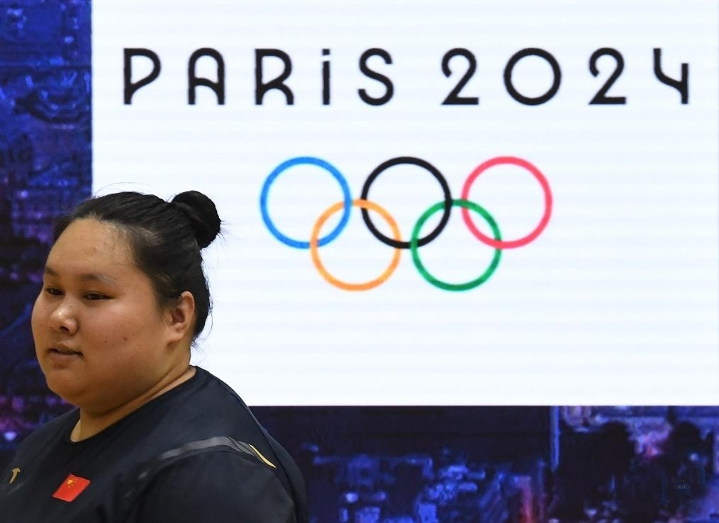 5月10日，國家隊選手李雯雯在訓(xùn)練中。新華社記者 侯昭康 攝