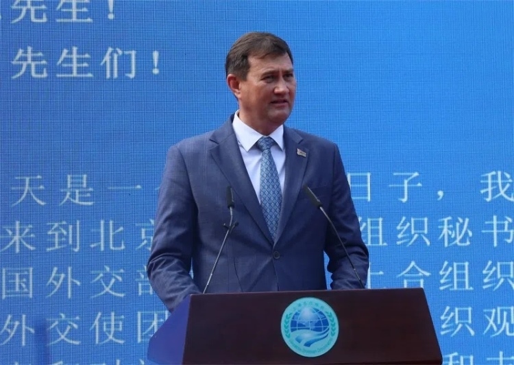 白俄羅斯外交部長馬克西姆·雷任科夫出席活動并致辭。主辦方供圖