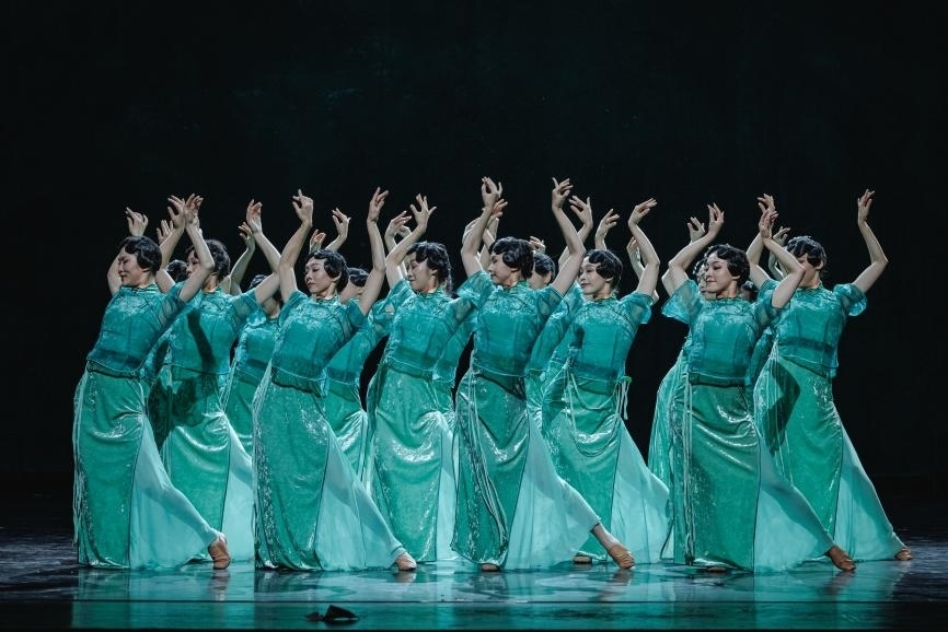 舞劇《熱血當(dāng)歌》演出現(xiàn)場。主辦方供圖