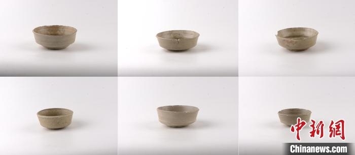 商周時期原始瓷碗。 寧波市文化遺產(chǎn)管理研究院供圖