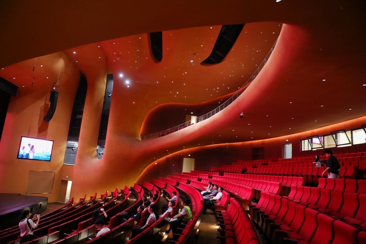 劇場內(nèi)部空間?！吨袊?jīng)濟周刊》記者 肖翊攝