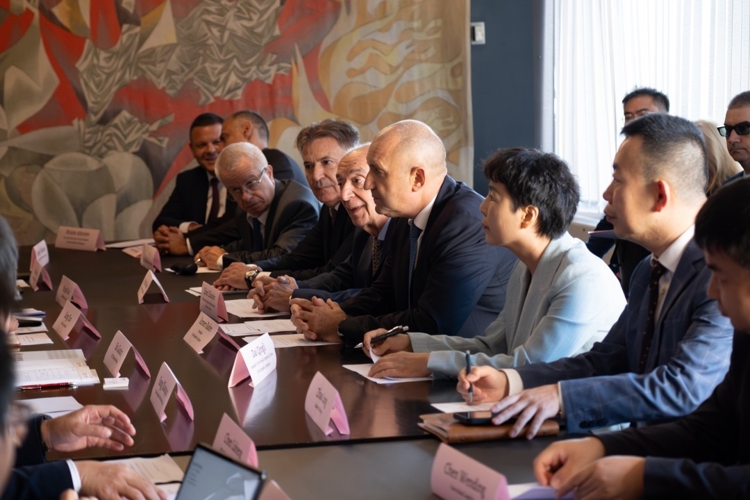 會(huì)議現(xiàn)場。中國駐保加利亞大使館供圖。