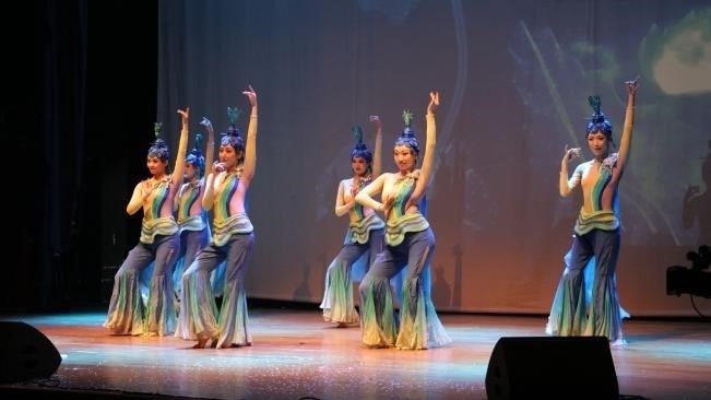 圖為演出場(chǎng)景。拉巴特中國(guó)文化中心供圖