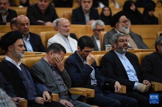 這是10月7日在伊朗首都德黑蘭拍攝的第七屆聲援巴勒斯坦兒童和青少年國際會議現(xiàn)場。新華社記者 沙達(dá)提 攝