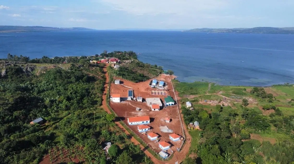 烏干達(dá)布伊奎供水項目建設(shè)完成。中鐵十局非洲公司供圖