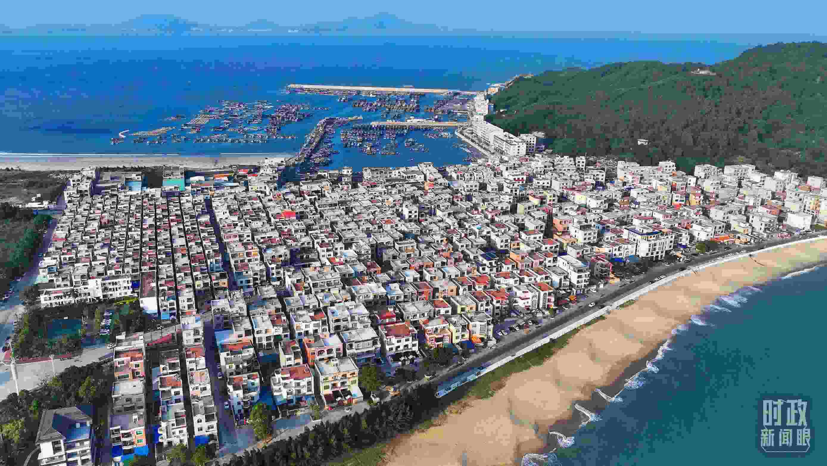 △澳角村。（總臺(tái)記者李鵬沖拍攝）