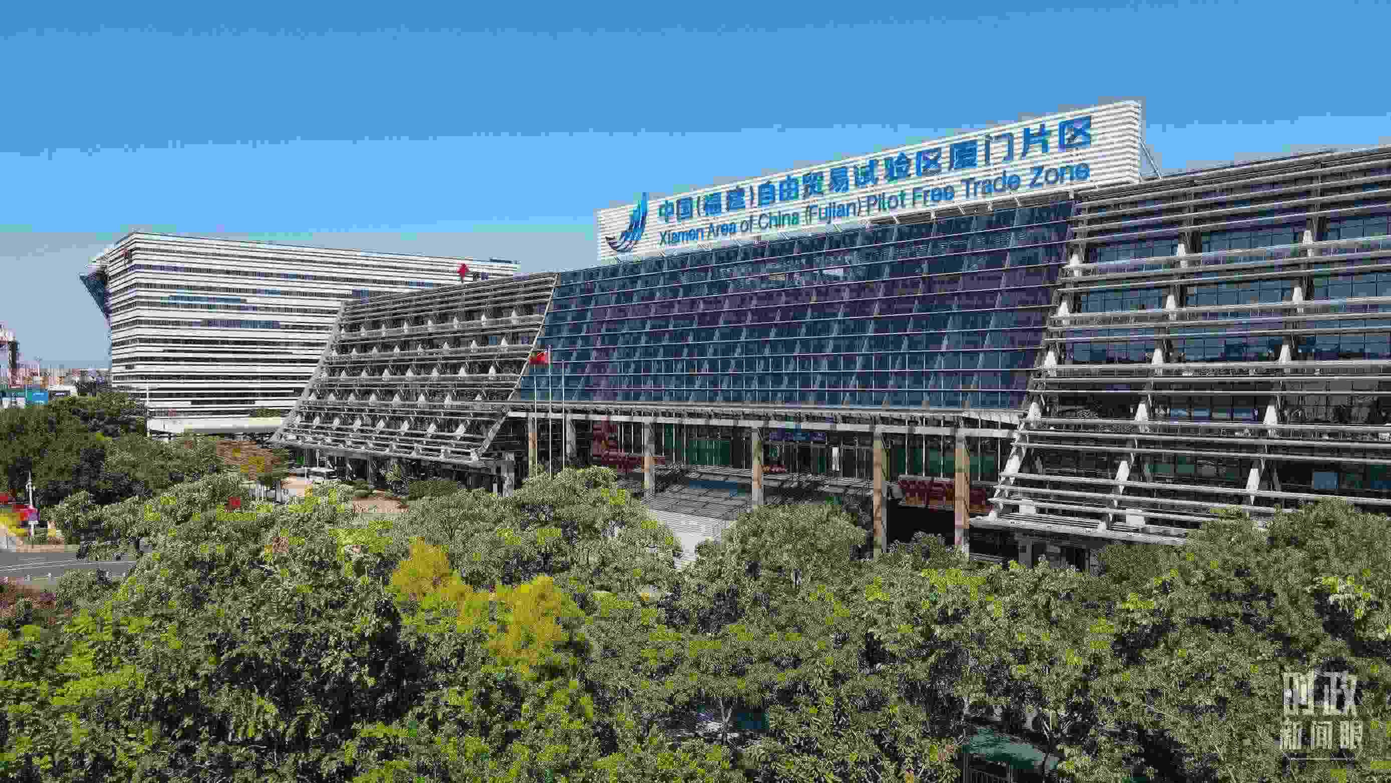 △中國（福建）自由貿(mào)易試驗(yàn)區(qū)廈門片區(qū)。（總臺(tái)記者鄭皓拍攝）