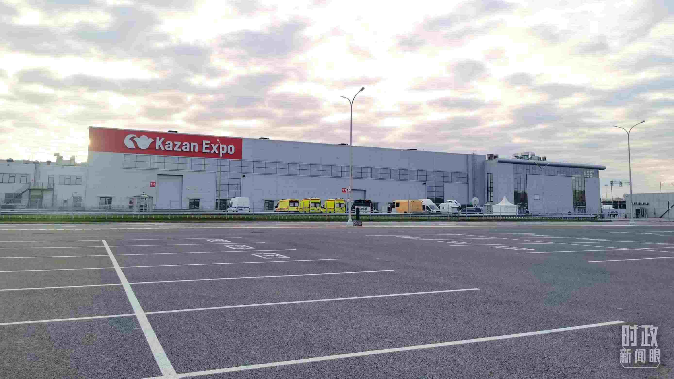 △ 喀山會展中心。（總臺央視記者曹亞星拍攝）
