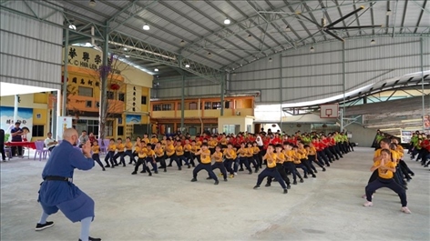 少林武術教學。主辦方供圖