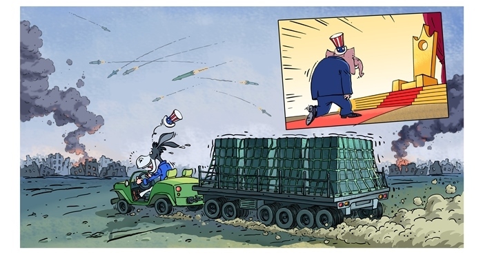 漫畫(huà)作者：馬宏亮（人民網(wǎng)版權(quán)圖片，未經(jīng)授權(quán)請(qǐng)勿轉(zhuǎn)載。）