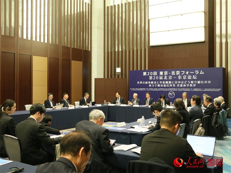 和平秩序分論壇現(xiàn)場。人民網(wǎng) 許可攝