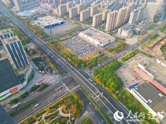 崇川區(qū)北大街便民商圈。人民網(wǎng)記者 王繼亮攝