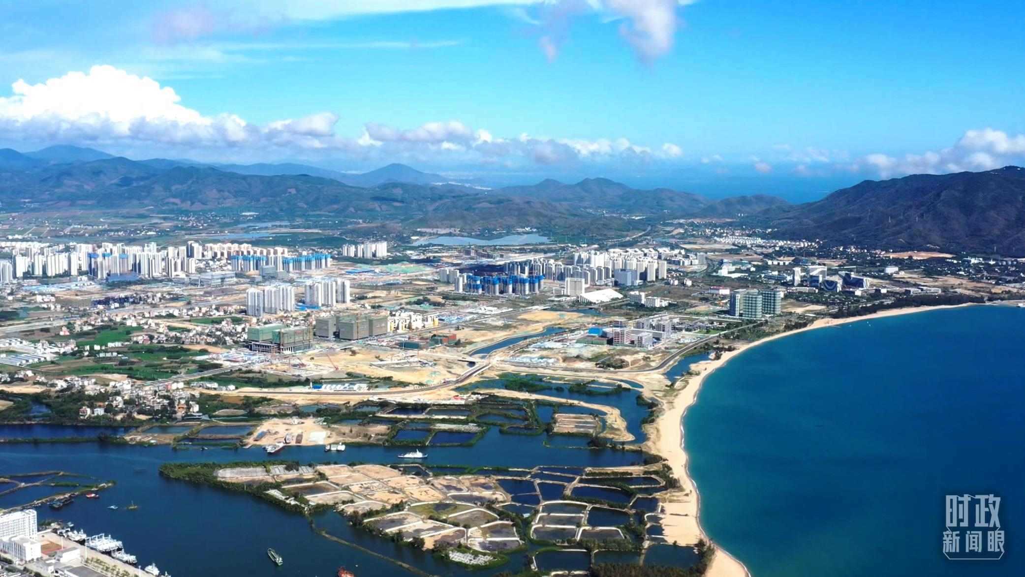 海南崖州灣科技城。（總臺(tái)記者張偉克拍攝）